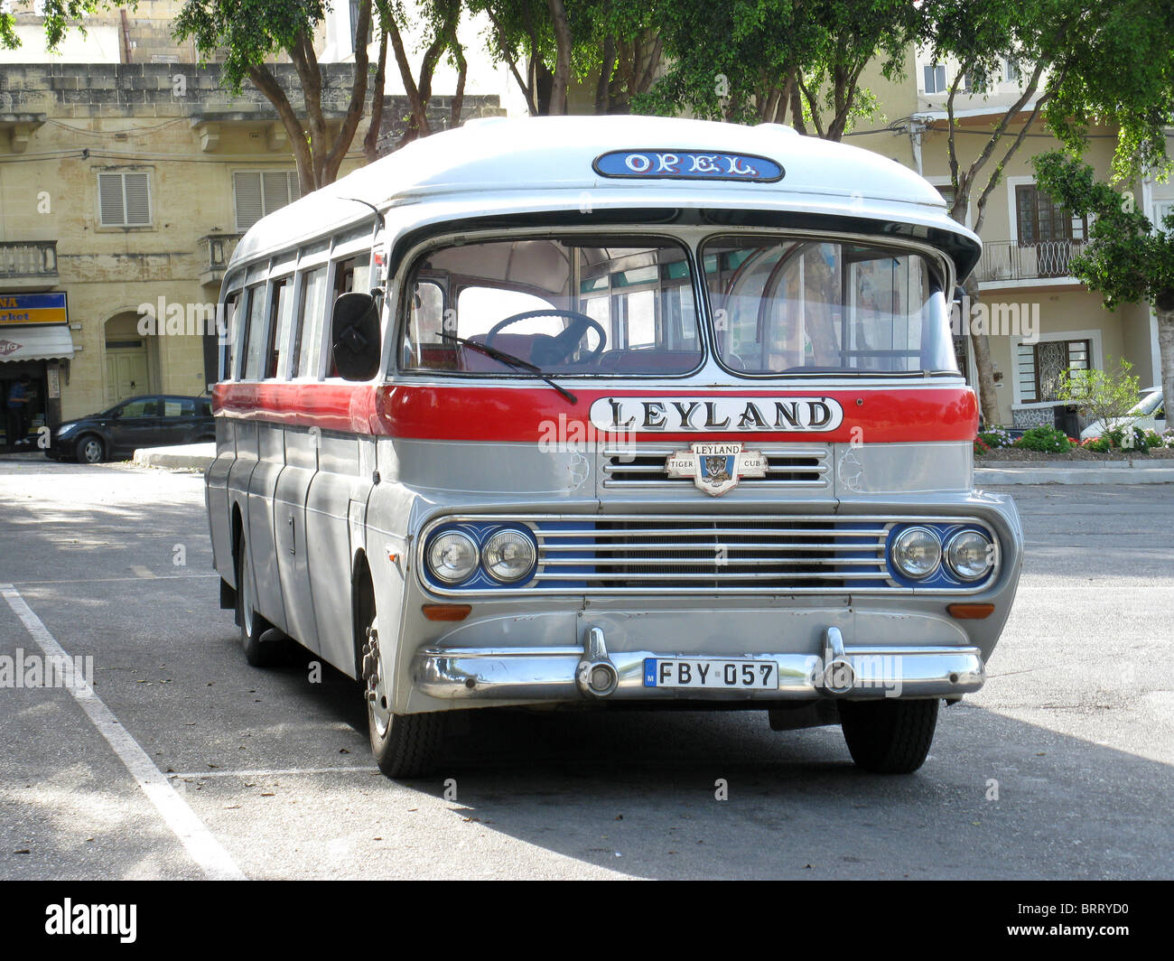 I mezzi di trasporto pubblico Bus, Gozo Malta Foto Stock