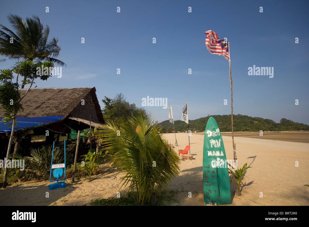 Cherating beach, Pahang, Malaysia Foto Stock