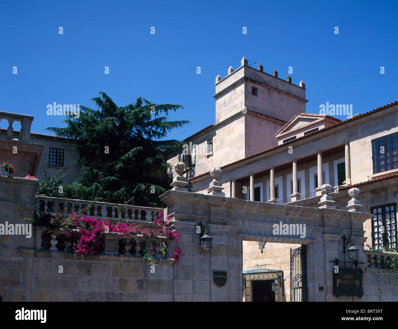 Parador, Pontevedra, Galizia, Spagna Foto Stock