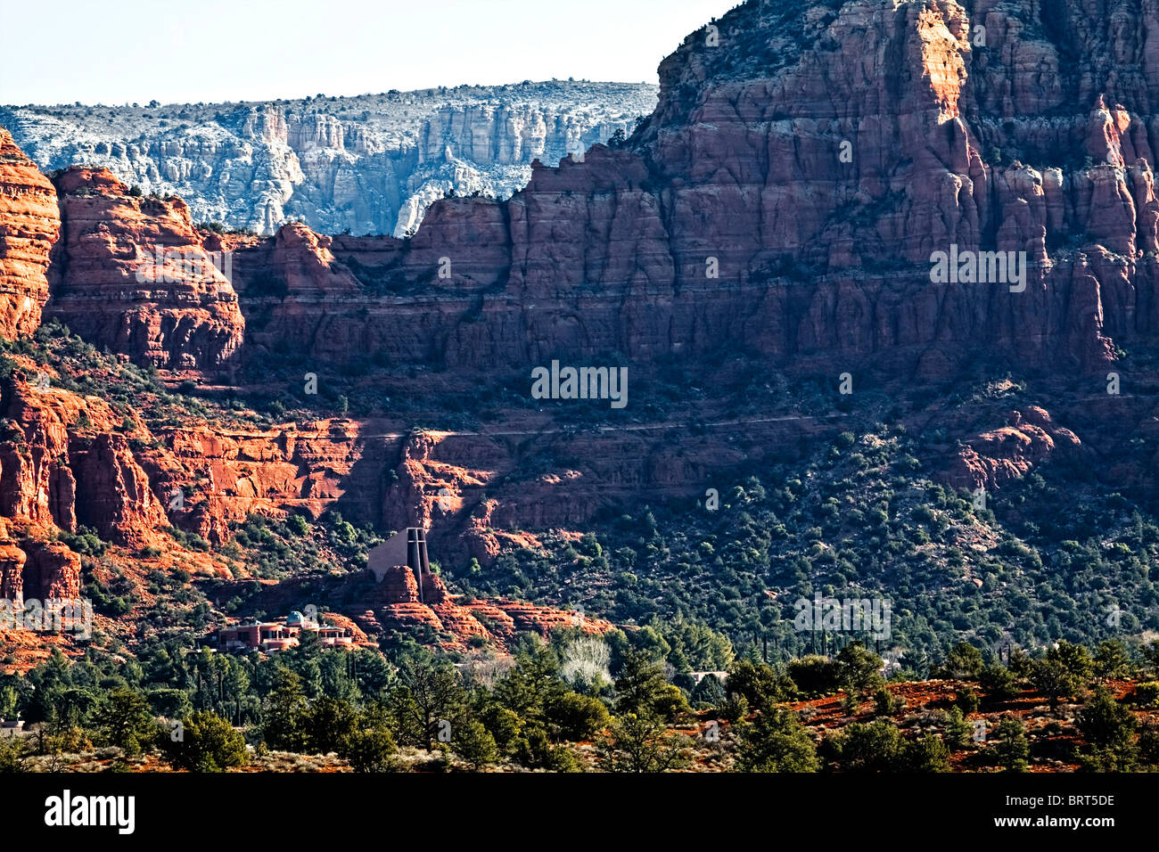 Cappella di Santa Croce, a Sedona, in Arizona Foto Stock