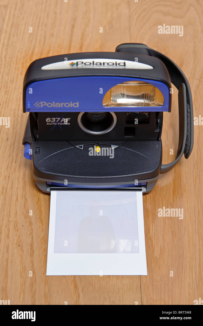 Polaroid 637AF fotocamera Foto Stock