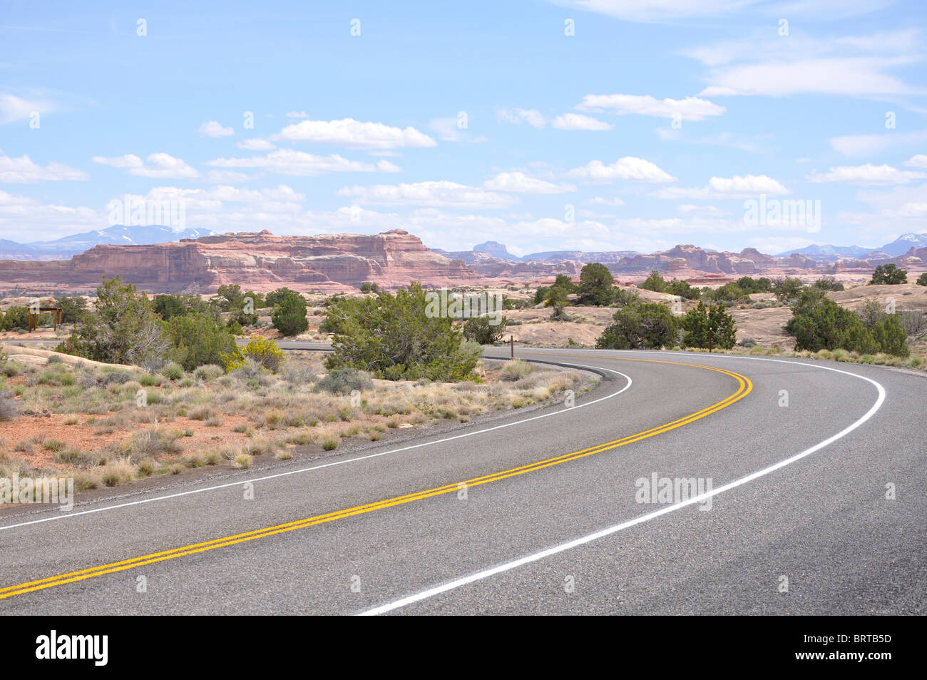 Il Parco Nazionale di Canyonlands, Utah, Stati Uniti d'America Foto Stock