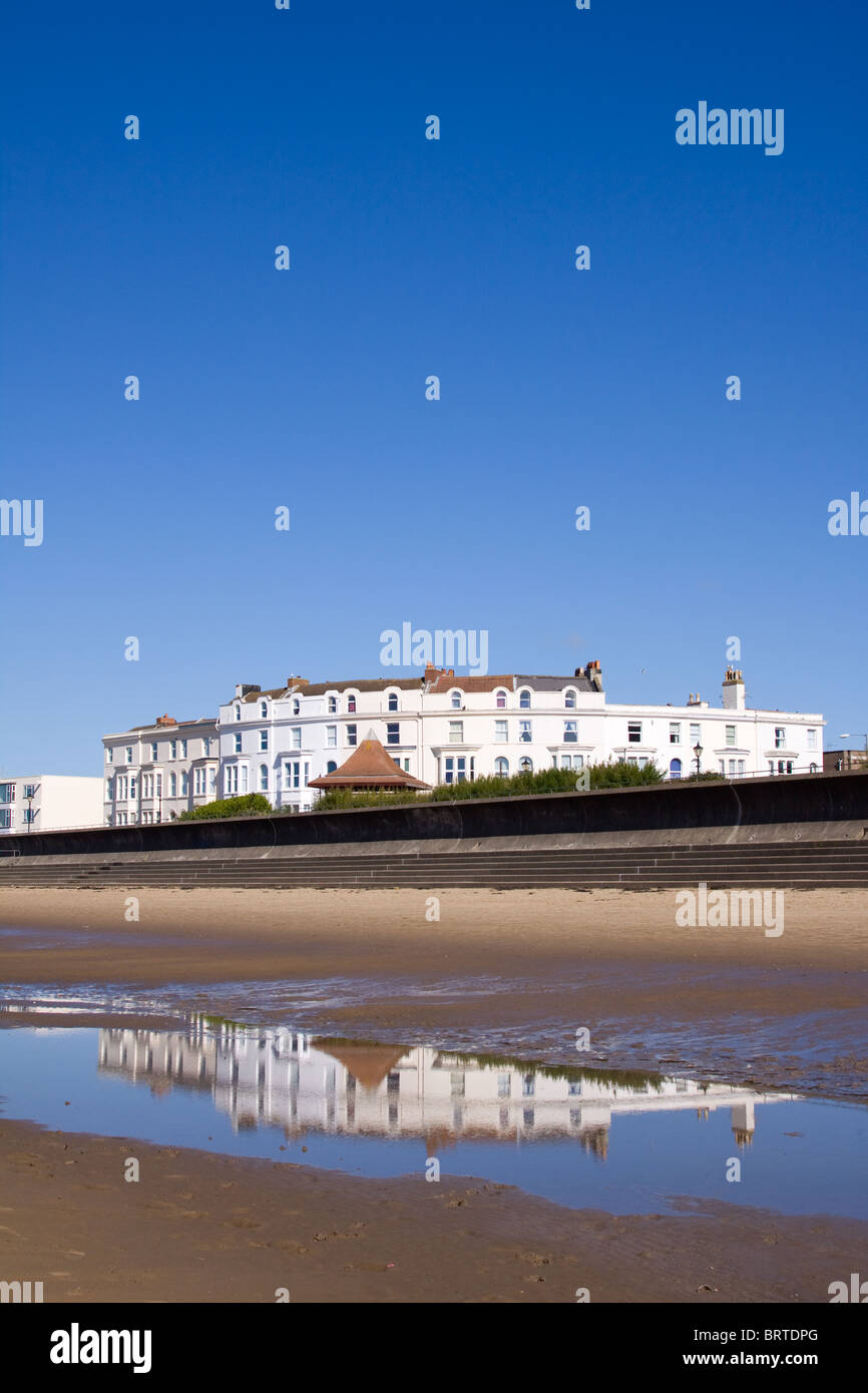 Lungomare a Burnham on sea Foto Stock