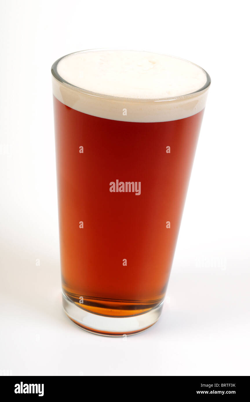 Una pinta di Real Ale. Foto Stock
