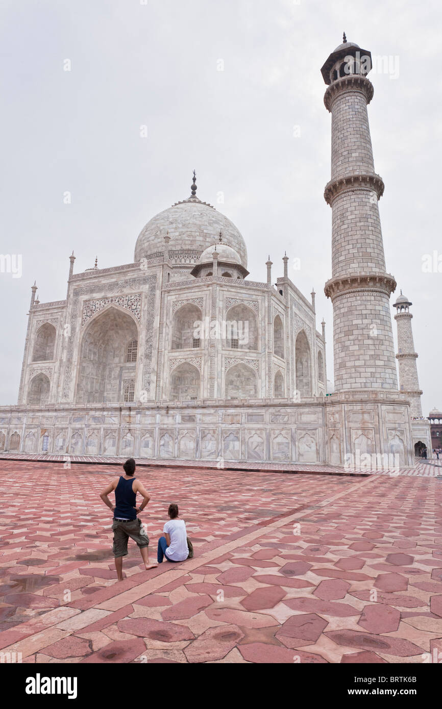 Taj Mahal, India Foto Stock