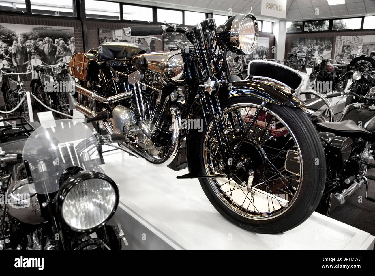 Brough Superior 1932 Foto Stock