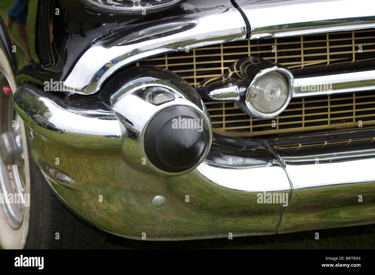 Chevrolet Belair cromato parafango paraurti Foto Stock