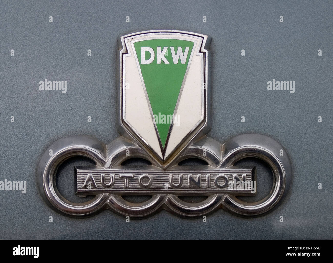 DKW Auto Union Badge auto Foto Stock