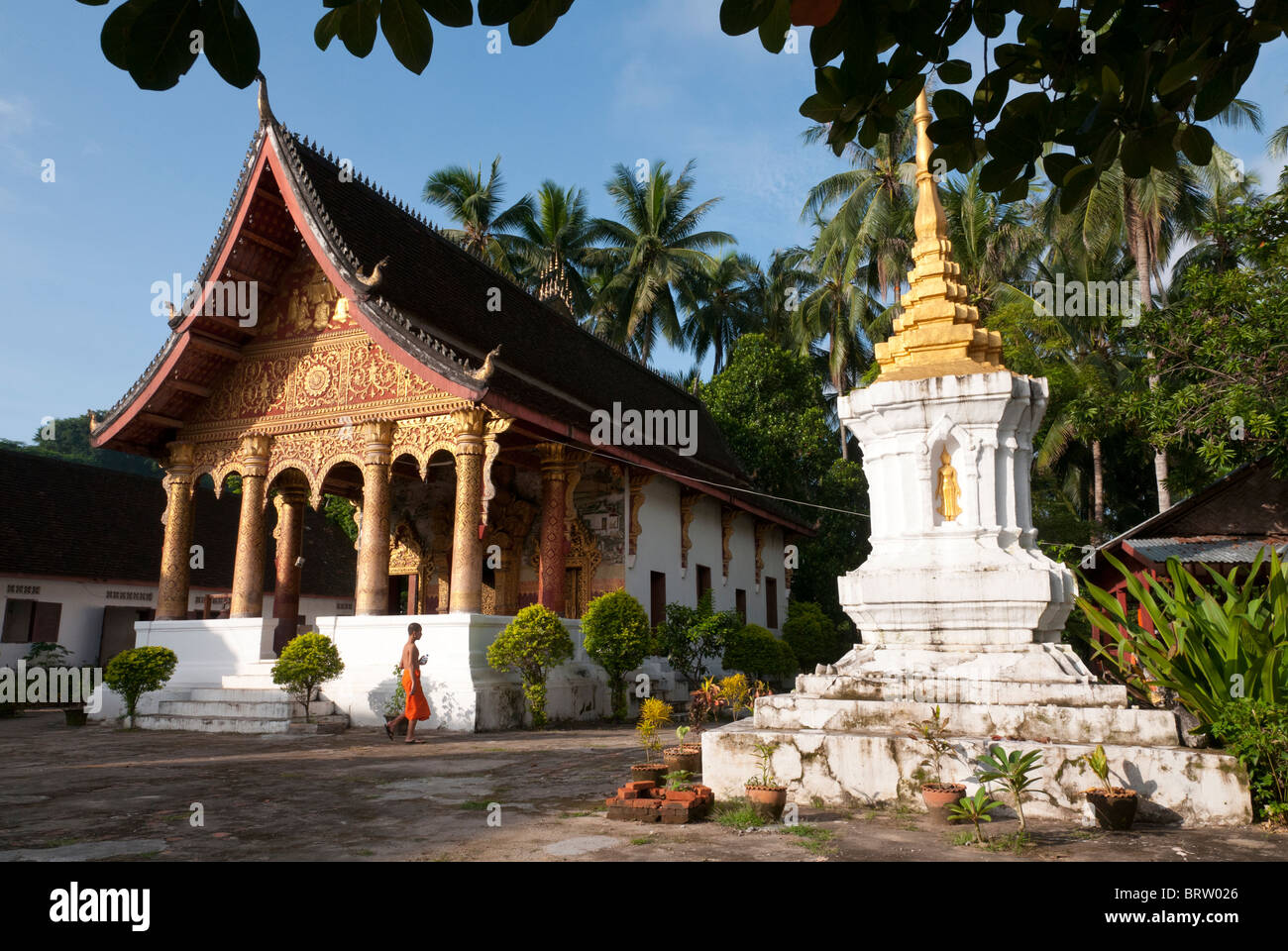 Wat paphaimisaiyaram in Luang Prabang Foto Stock