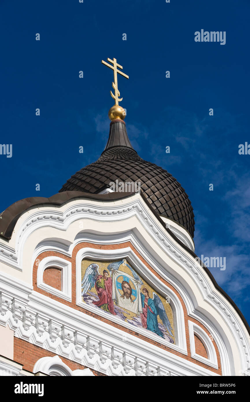 Cattedrale di Alexander Nevski, Tallinn, Estonia, Stati Baltici Foto Stock