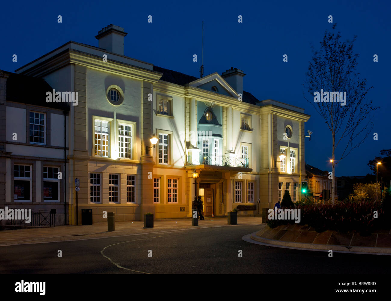 Incoronazione Hall, Ulverston, Cumbria, Regno Unito Inghilterra Foto Stock