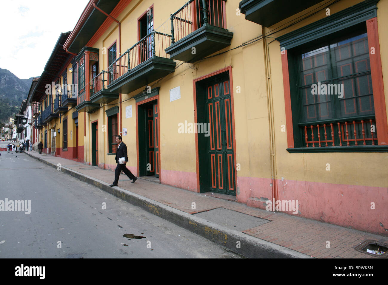 Città vecchia di Bogotà Foto Stock