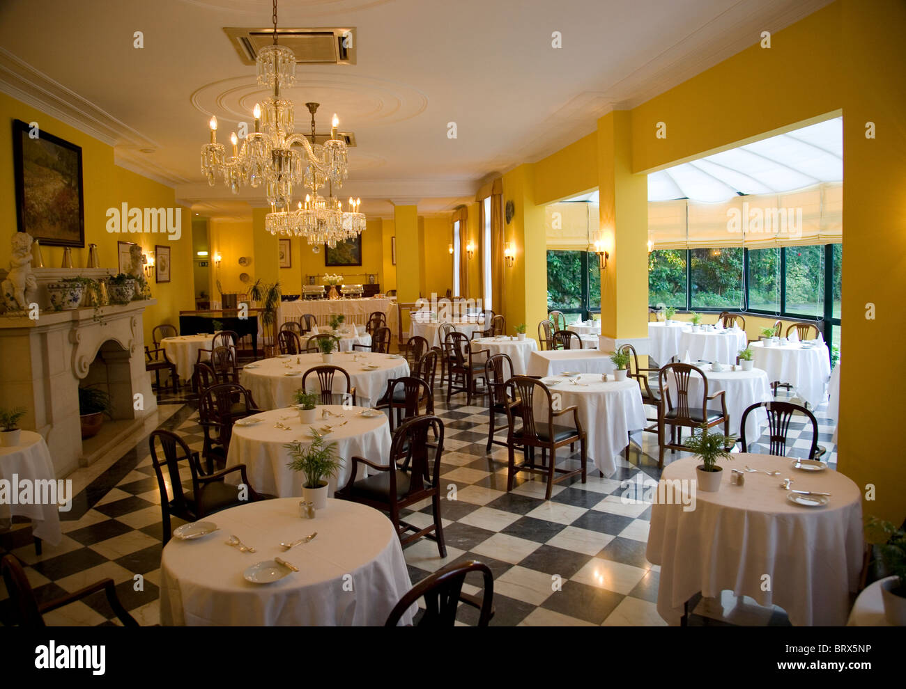 Quinta Bela Vista Prima colazione / Sala da tè Foto Stock