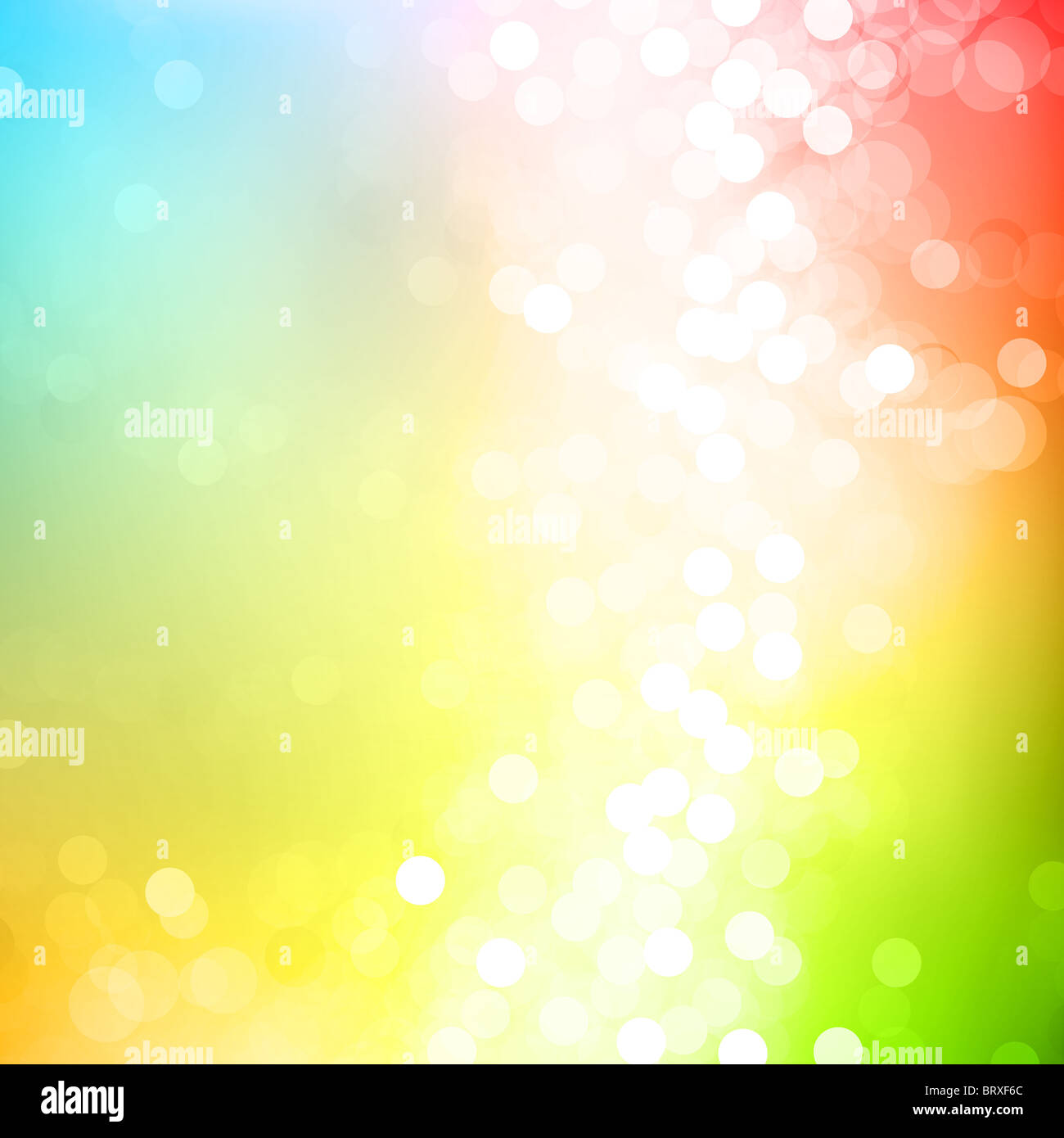 Abstract sfondo colorato design dei punti luce Foto Stock
