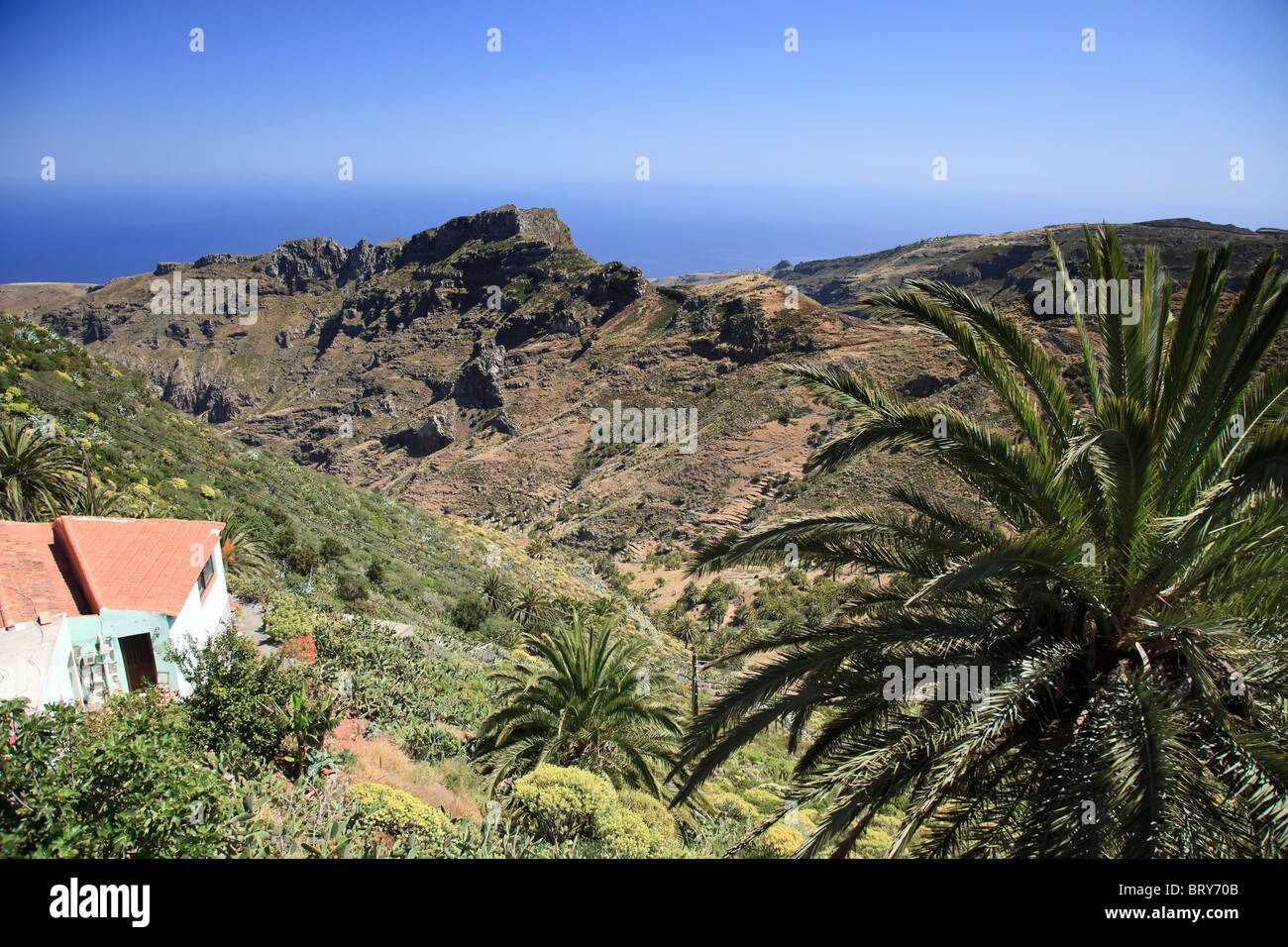 Isole Canarie La Gomera, Costa Sud Foto Stock