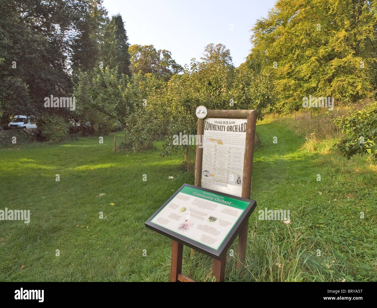 La Comunità Orchard a Grange Over Sands Cumbria Foto Stock