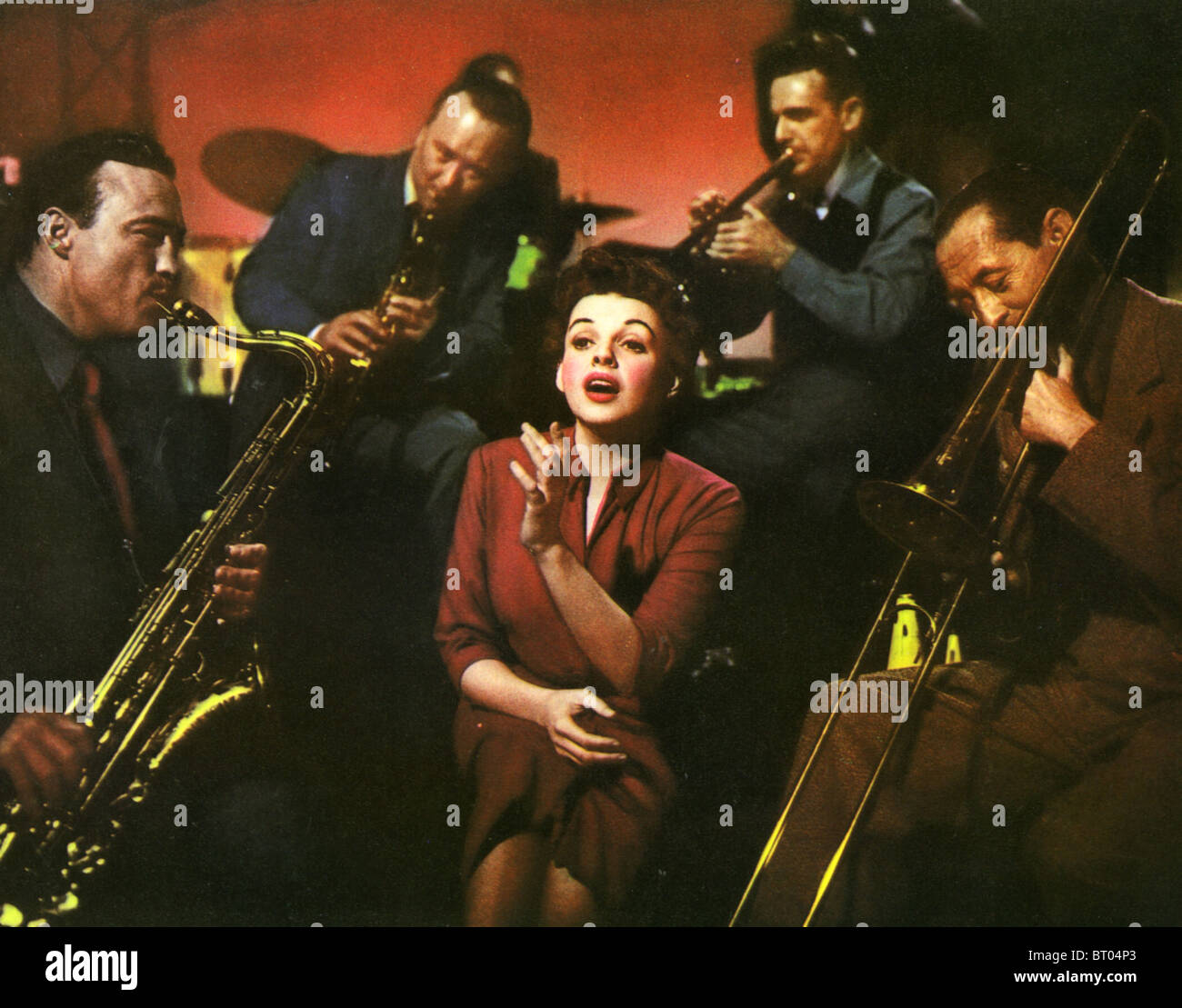 È NATA UNA STELLA 1954 Warner film con Judy Garland Foto Stock