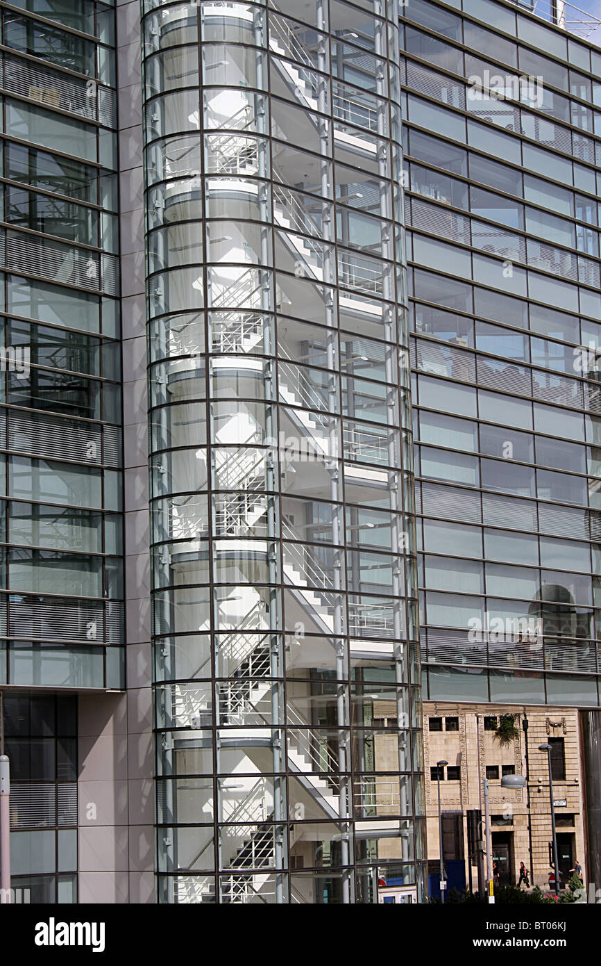 Princes Exchange, Leeds, sullo sviluppo di Office. Foto Stock