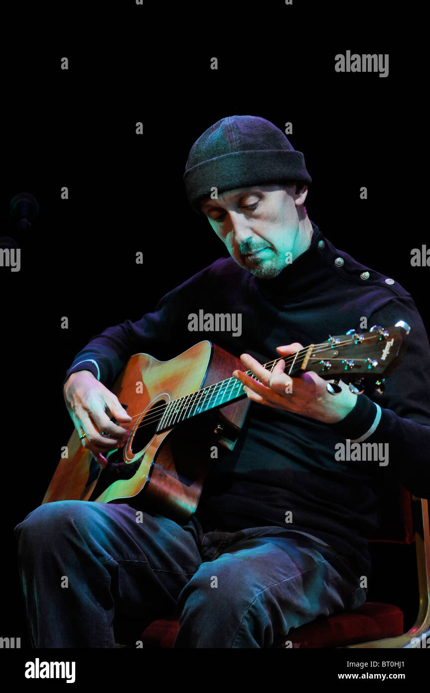 Ian Bairnson chitarrista e musicista di sessione che ha giocato con pilota , Alan Parson Project ,Kate Bush , e molti altri Foto Stock