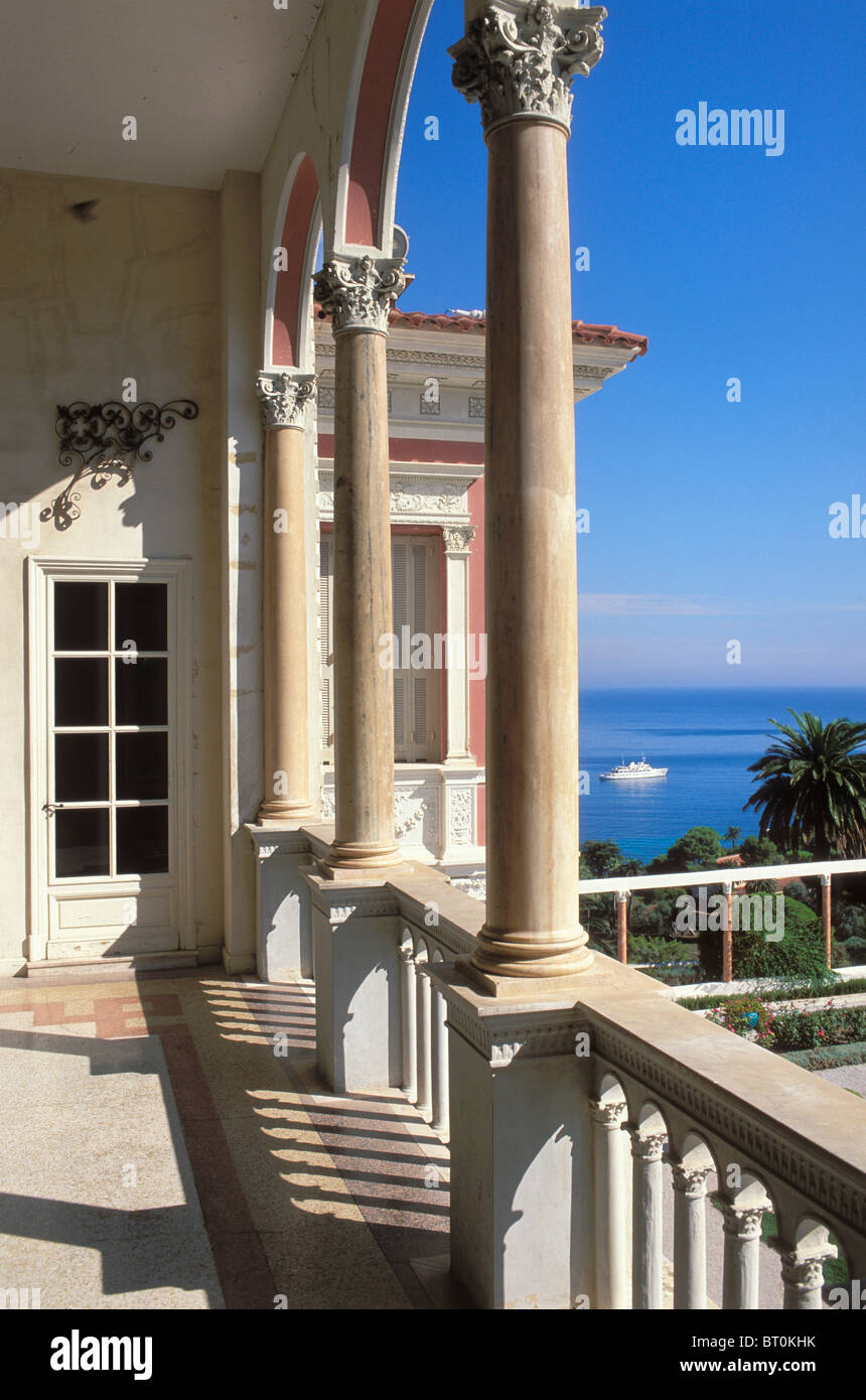 Francia, Alpes Maritimes, Saint Jean Cap Ferrat, Villa Ephrussi de Rotschild Foto Stock