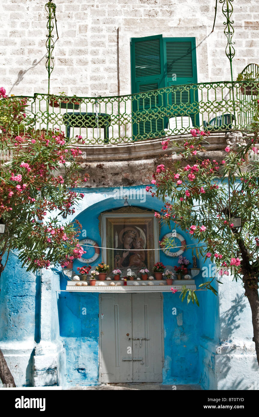 Architettura Puglia Italia Monopoli Old Town Foto Stock