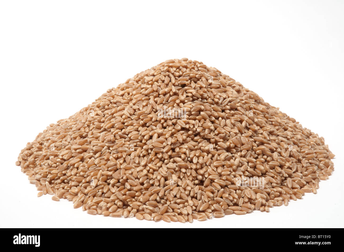 Piccolo mucchio di grano Foto Stock