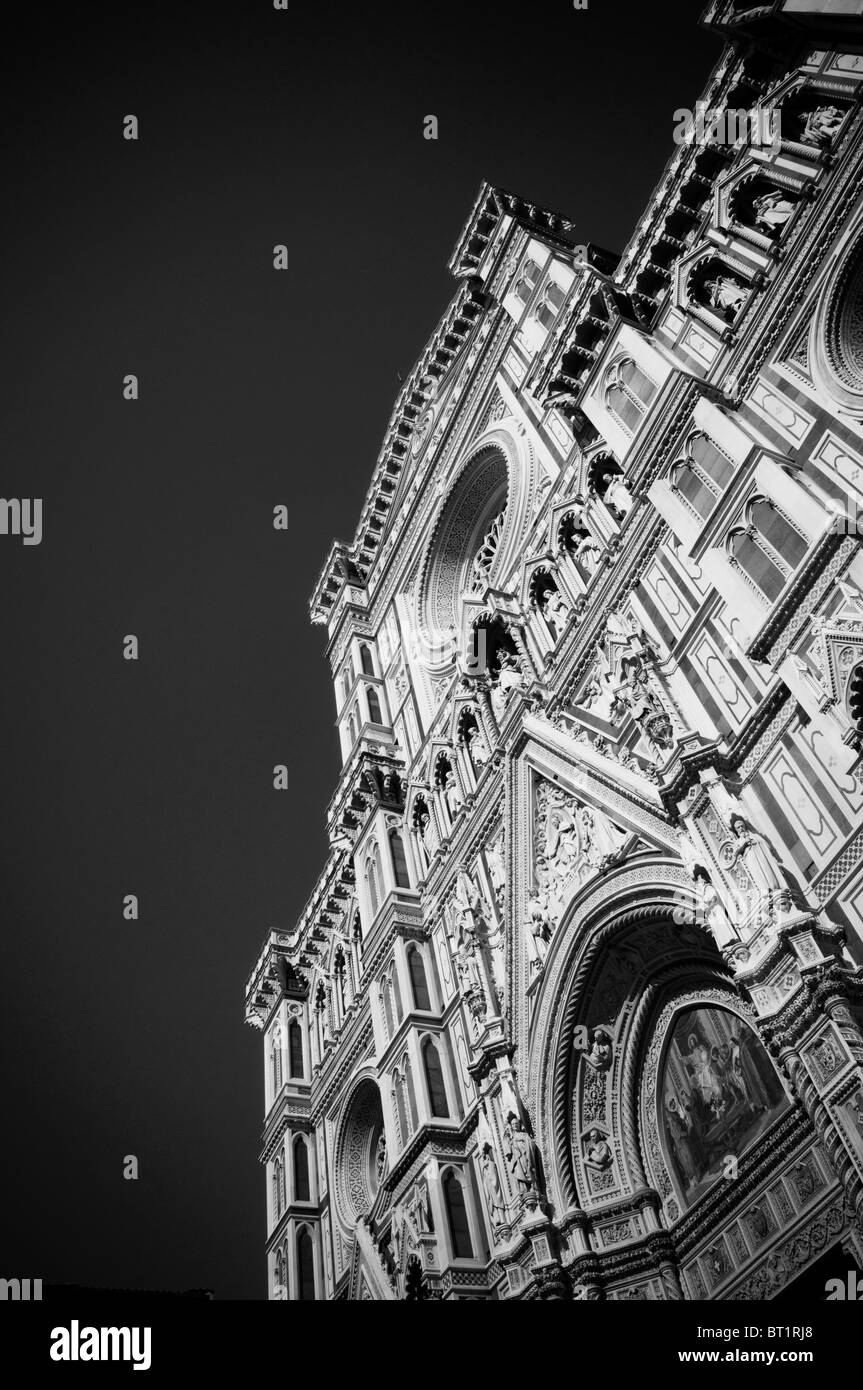 Il Duomo di Firenze Basilica di Santa Maria del Fiore Piazza del Duomo Firenze Italy italian World Heritage Site toscana facciata m Foto Stock