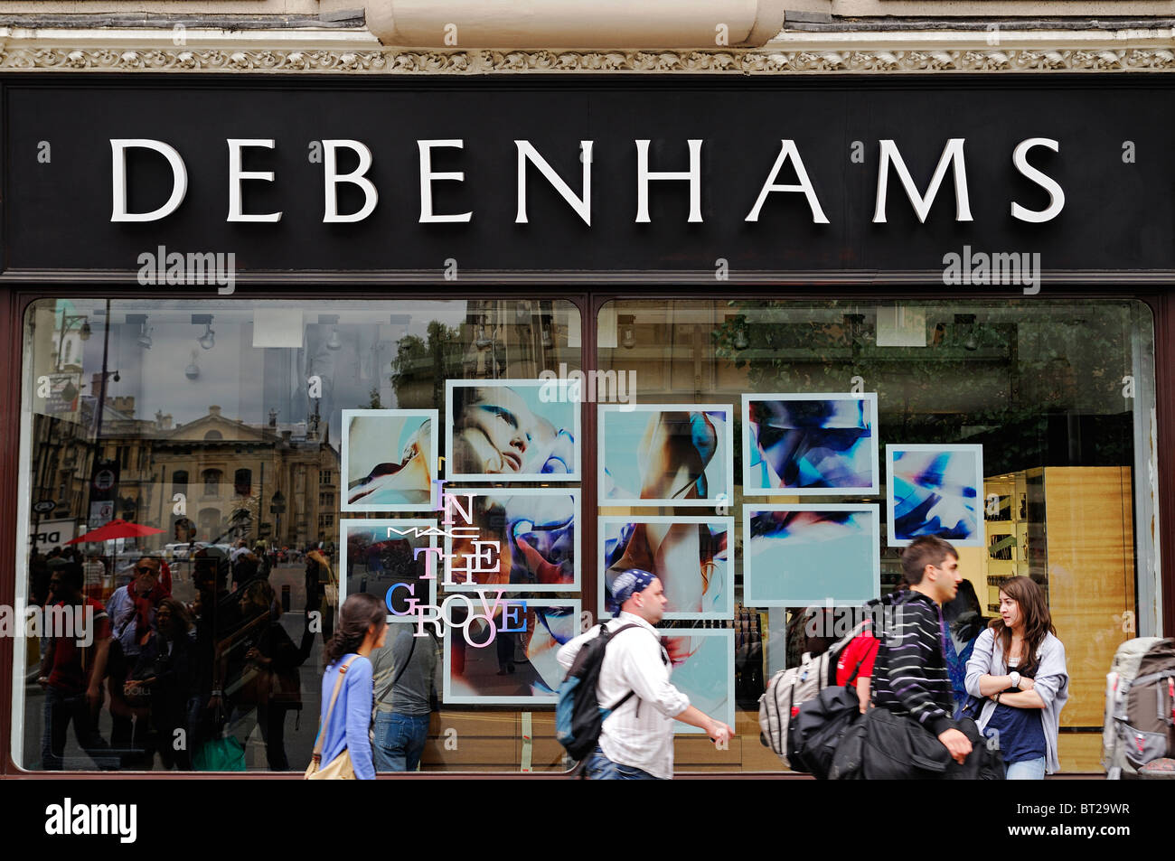 Debenhams, Oxford, UK. Foto Stock