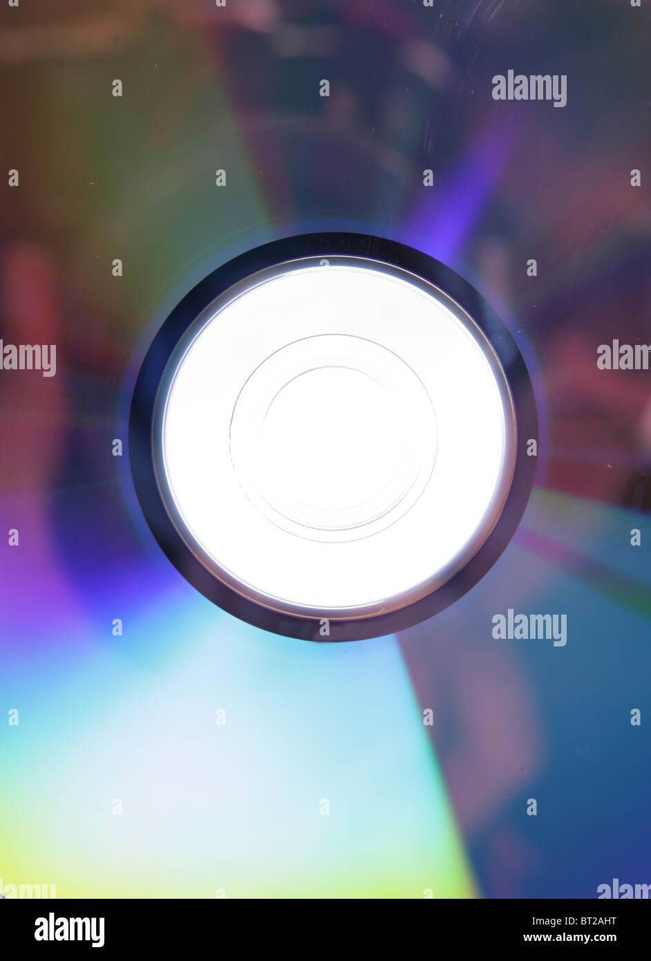 Blank DVD / CD studio abstract Foto Stock