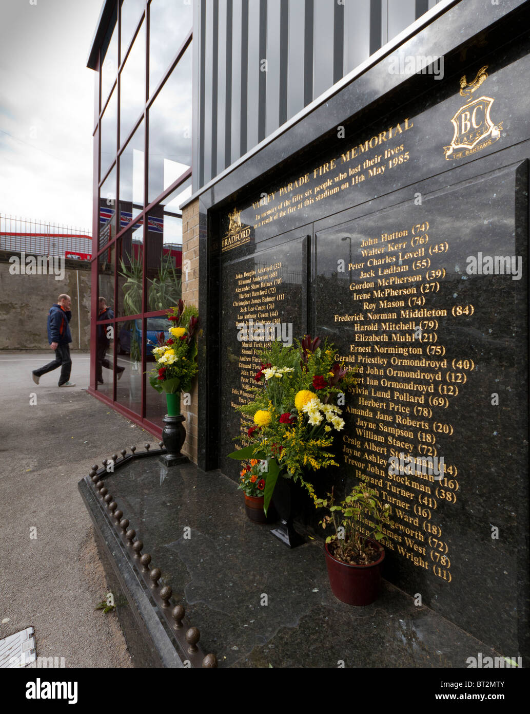 Valley Parade, casa di Bradford City Football Club. Foto Stock