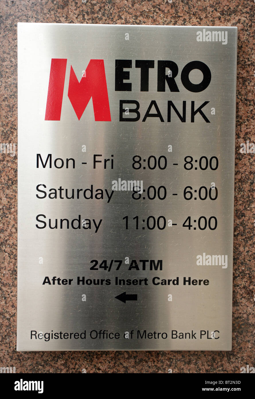 Metro Bank, Holborn, Londra, Regno Unito Foto Stock