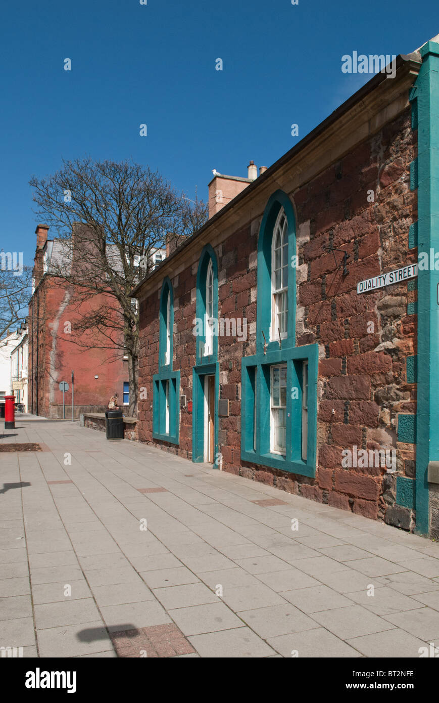 Quality Street North Berwick Foto Stock