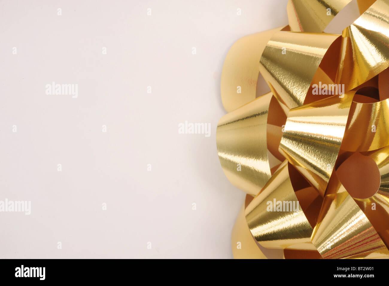 Golden Bow con camera per il vostro tipo. Foto Stock