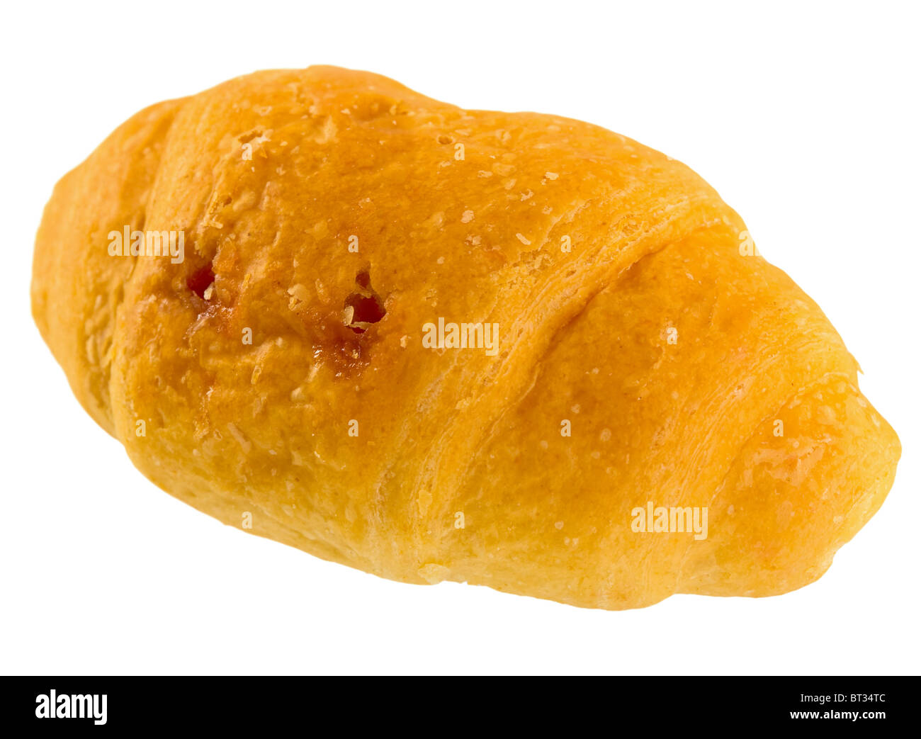 Le brioches dolci isolati su sfondo bianco Foto Stock