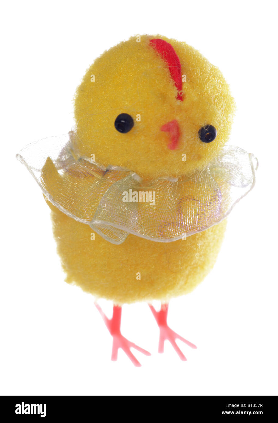 Pulcino di pasqua toy studio ritaglio Foto Stock