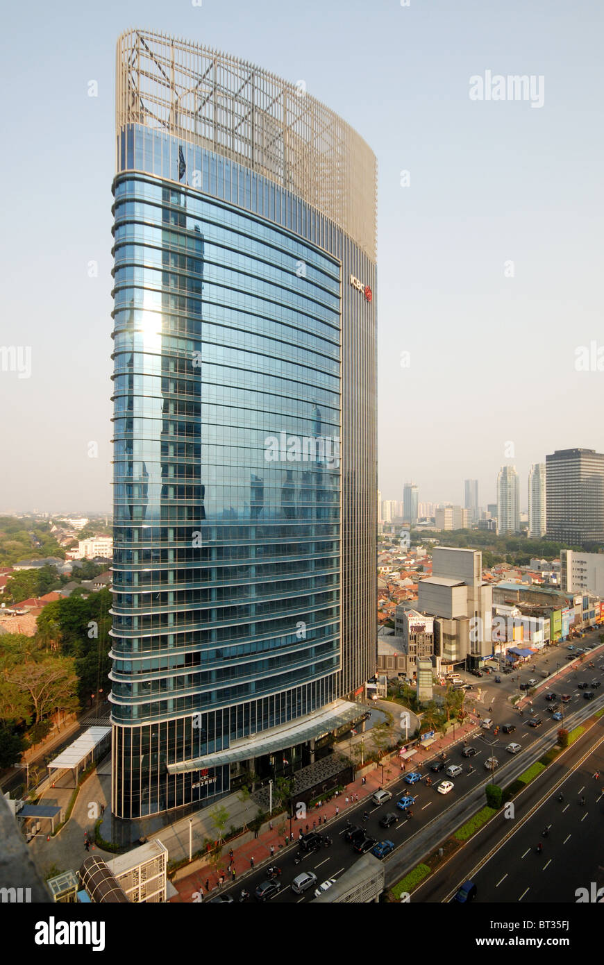 Edificio di Jakarta, Indonesia Foto Stock