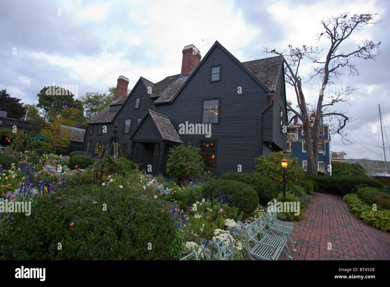 Casa di sette Gables, Salem, Massachusetts, Stati Uniti d'America Foto Stock