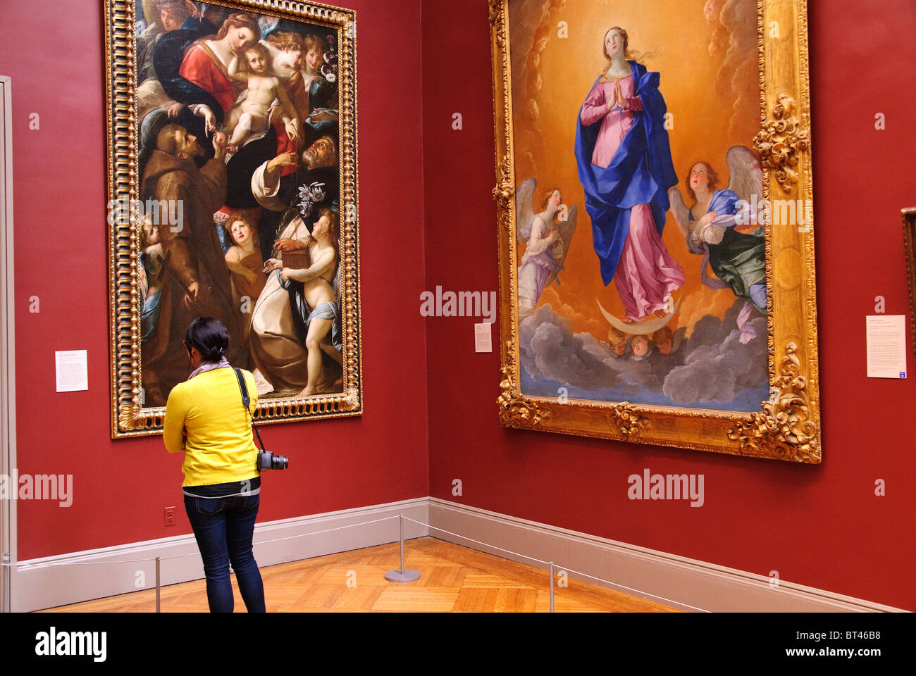 La pittura italiana, Metropolitan Museum of Art, New York City; Foto Stock