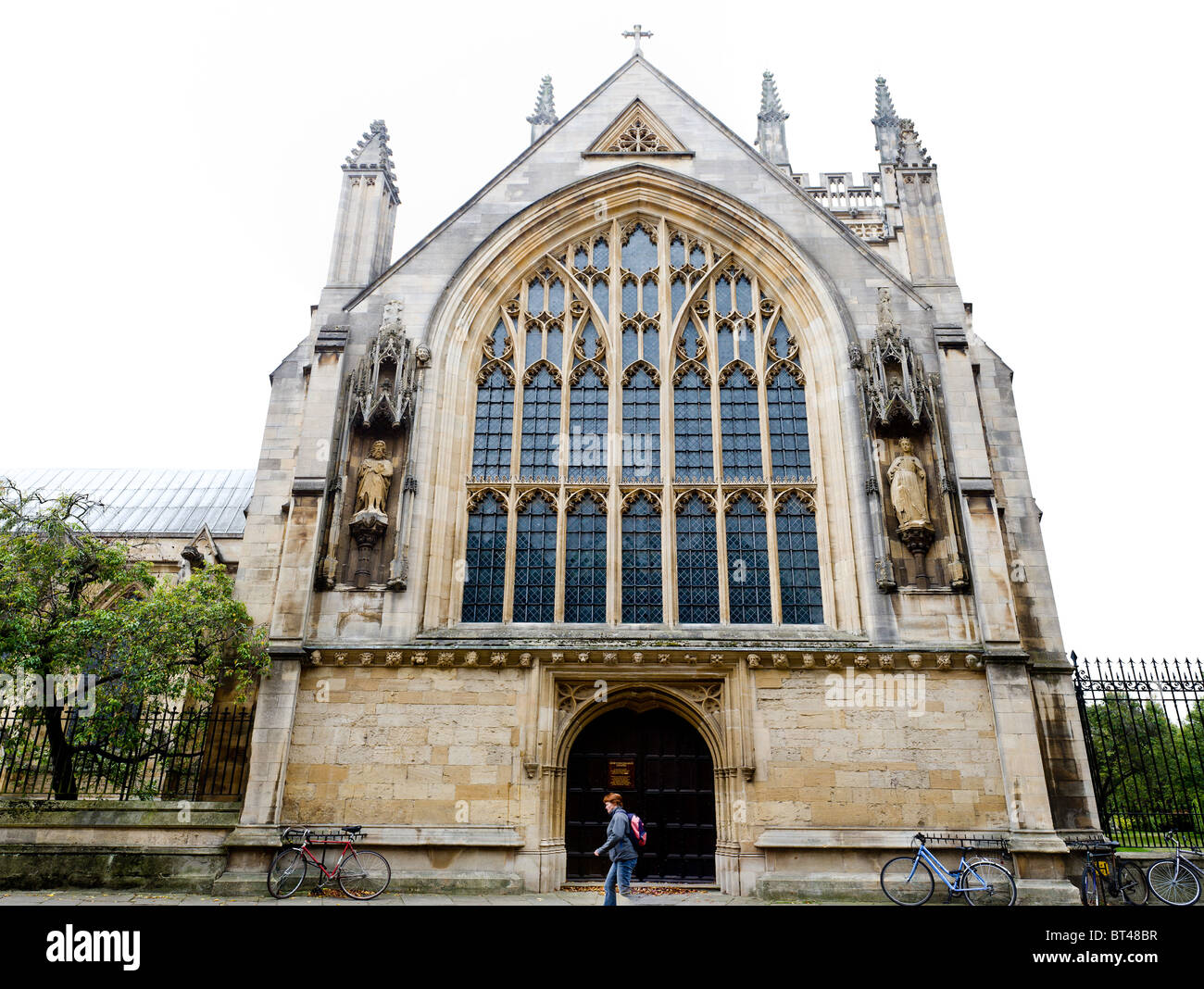Merton College Chapel, Oxford University. Foto Stock