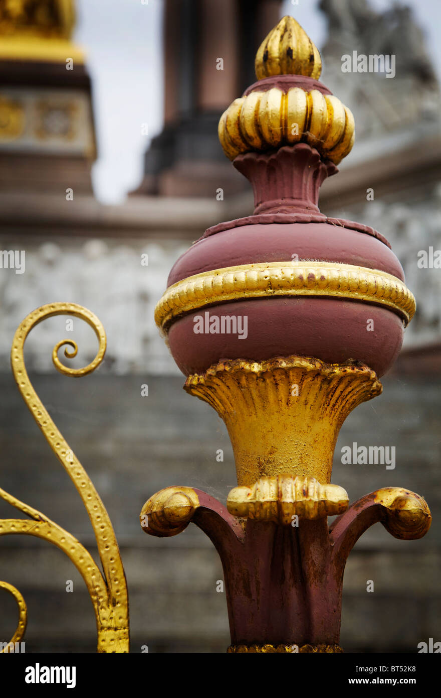 L'Albert Memorial, Londra. Foto Stock