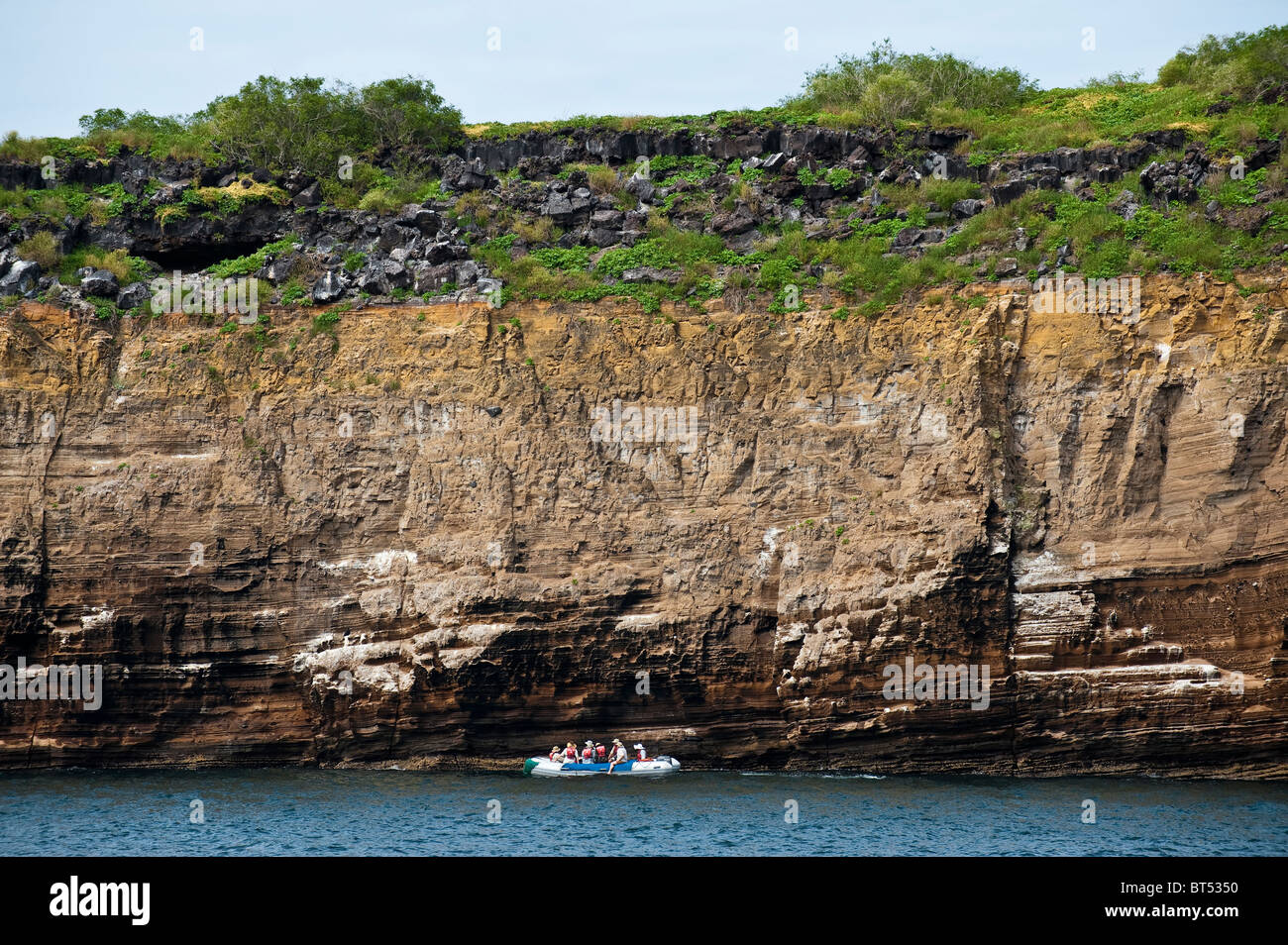 Isole Galapagos, Ecuador. Vincente Roca punto su Isla Isabela (isabela Island). Foto Stock