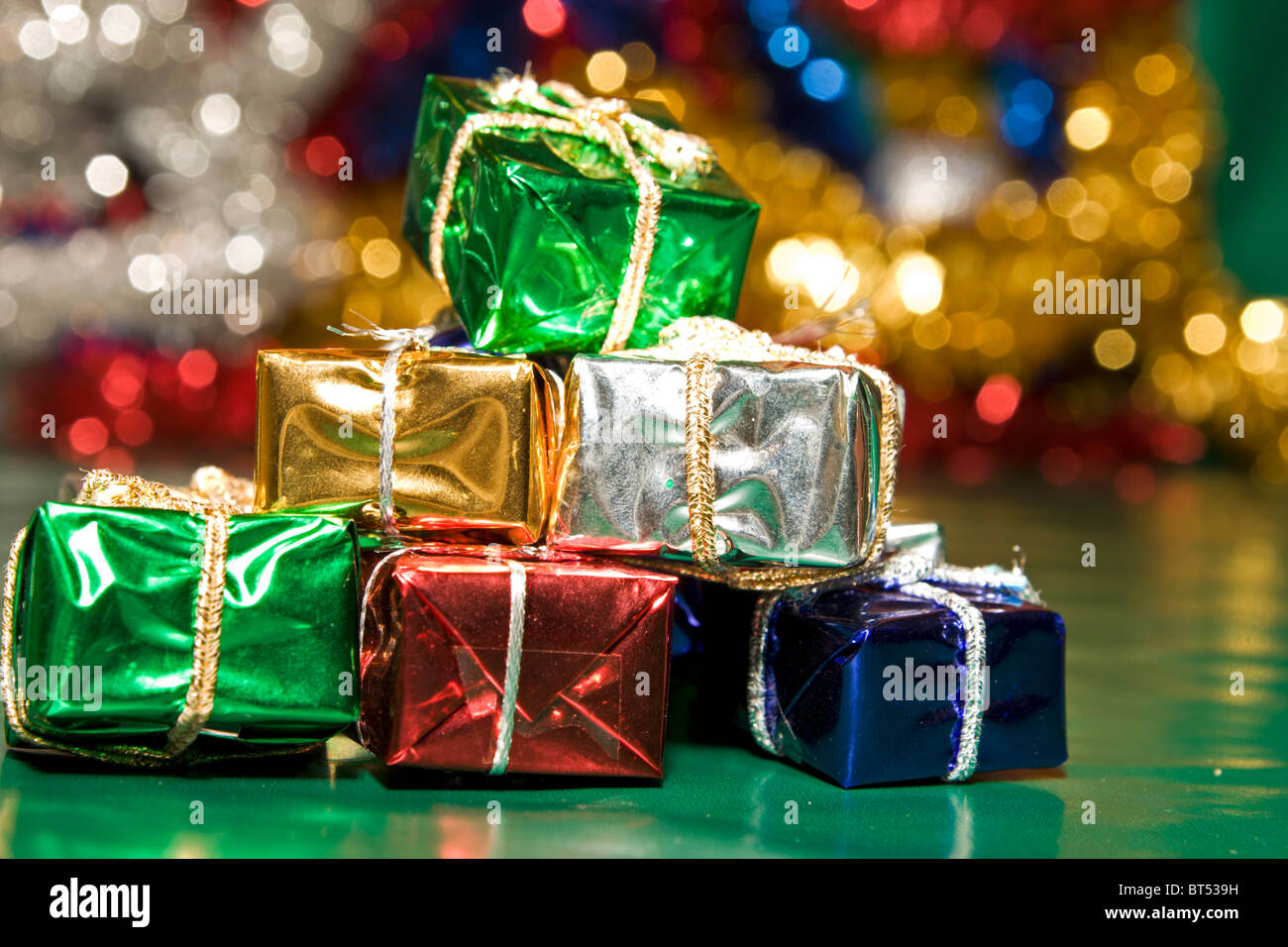 Regali di Natale Foto Stock