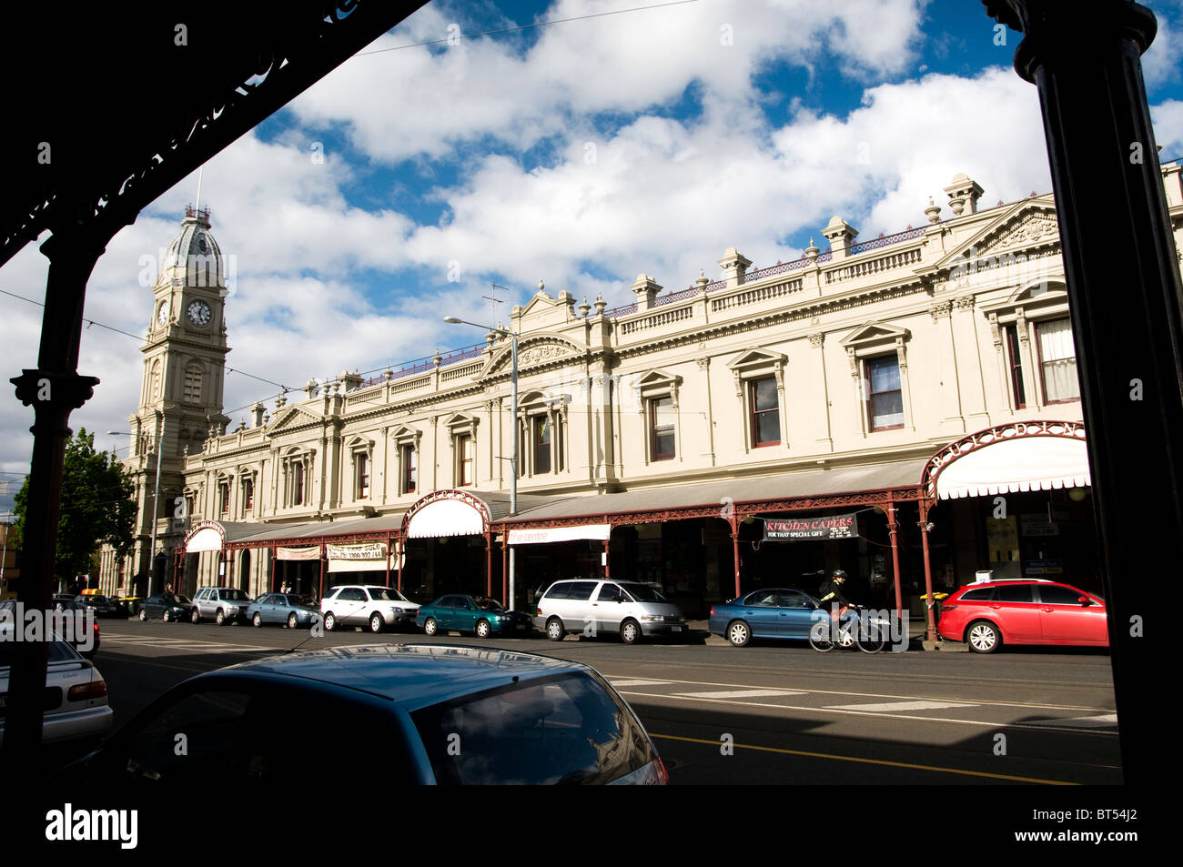 North Melbourne town hall, errol Street, North Melbourne, Victoria Australia Foto Stock