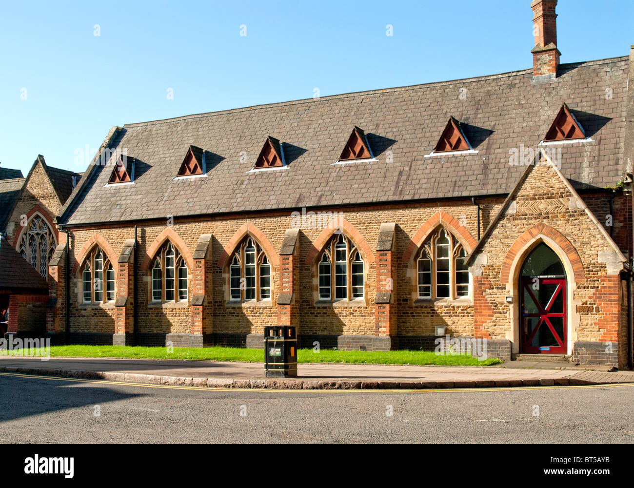 St Giles ufficio parrocchiale, Northampton, Regno Unito Foto Stock