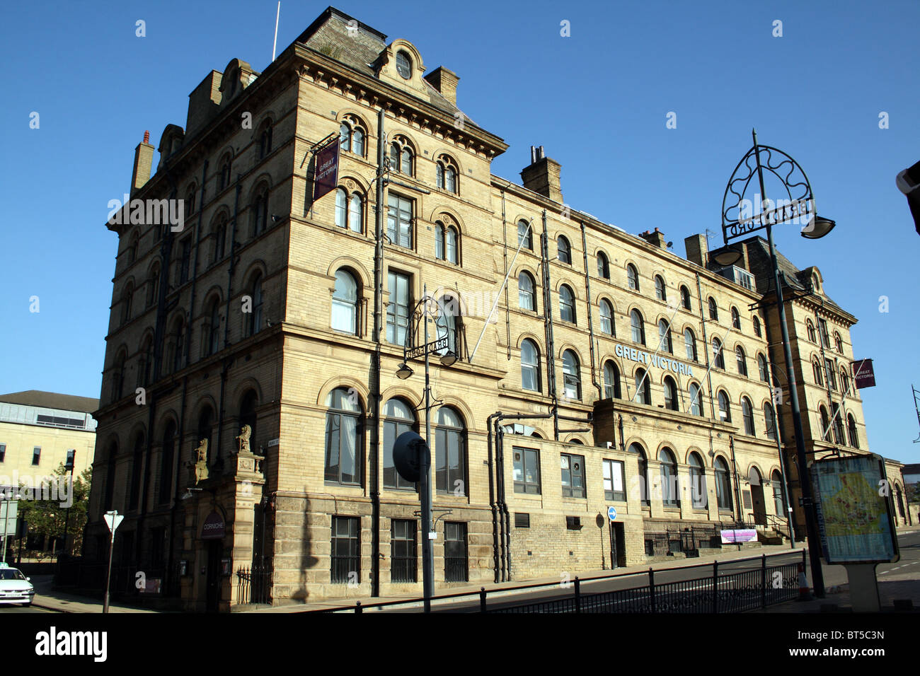 Victoria Hotel Bradford Yorkshire Regno Unito ex Railway Hotel Foto Stock