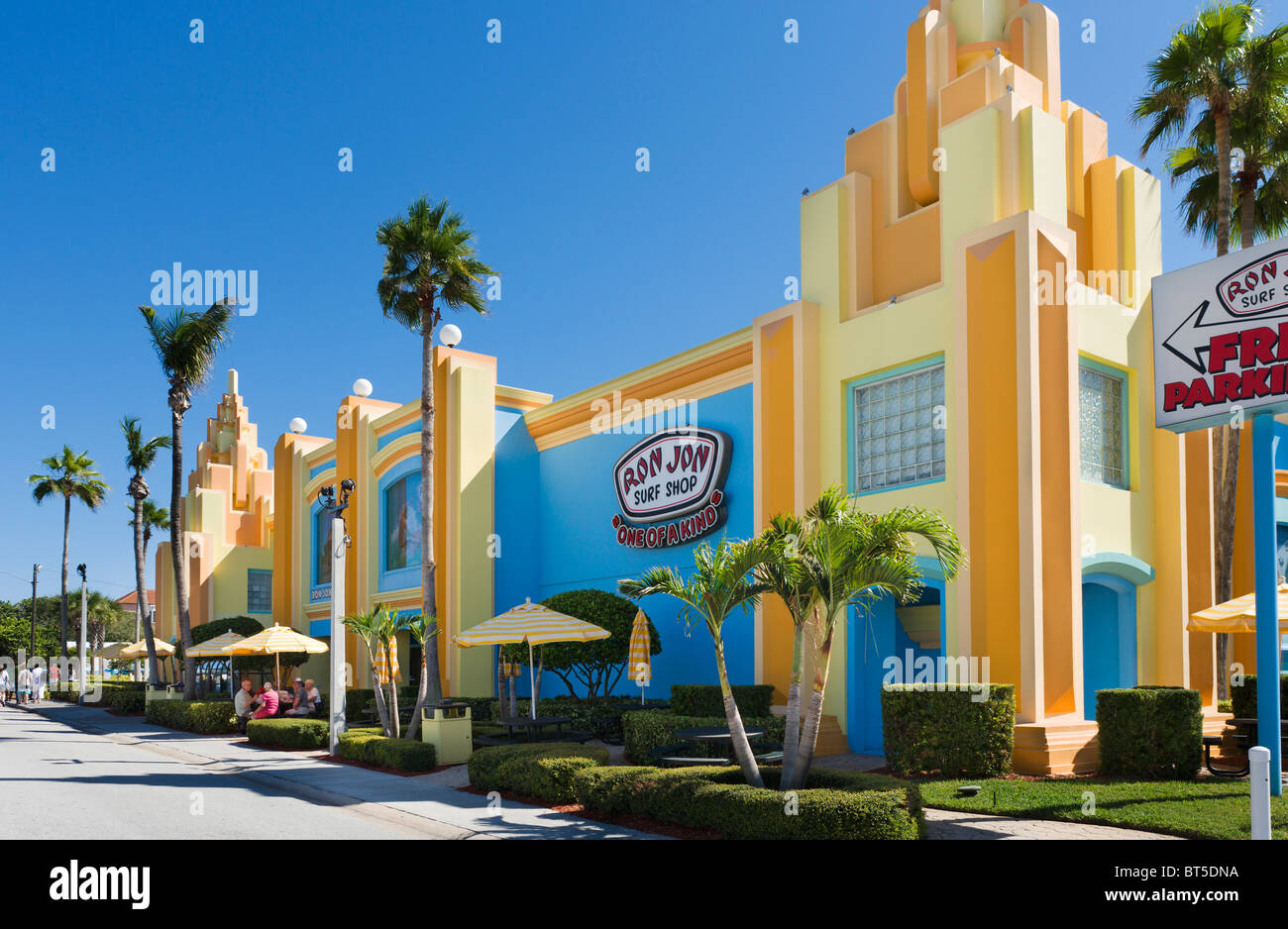 Ron Jon Surf Shop, Cocoa Beach, Space Coast, Florida, Stati Uniti d'America Foto Stock