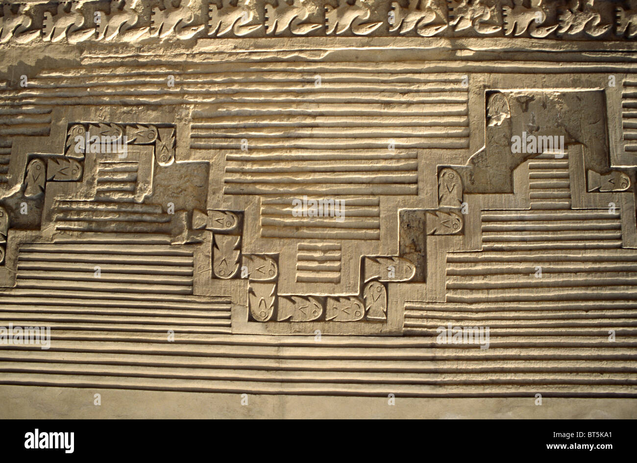 Chan Chan rovine, Trujillo, Perú Foto Stock