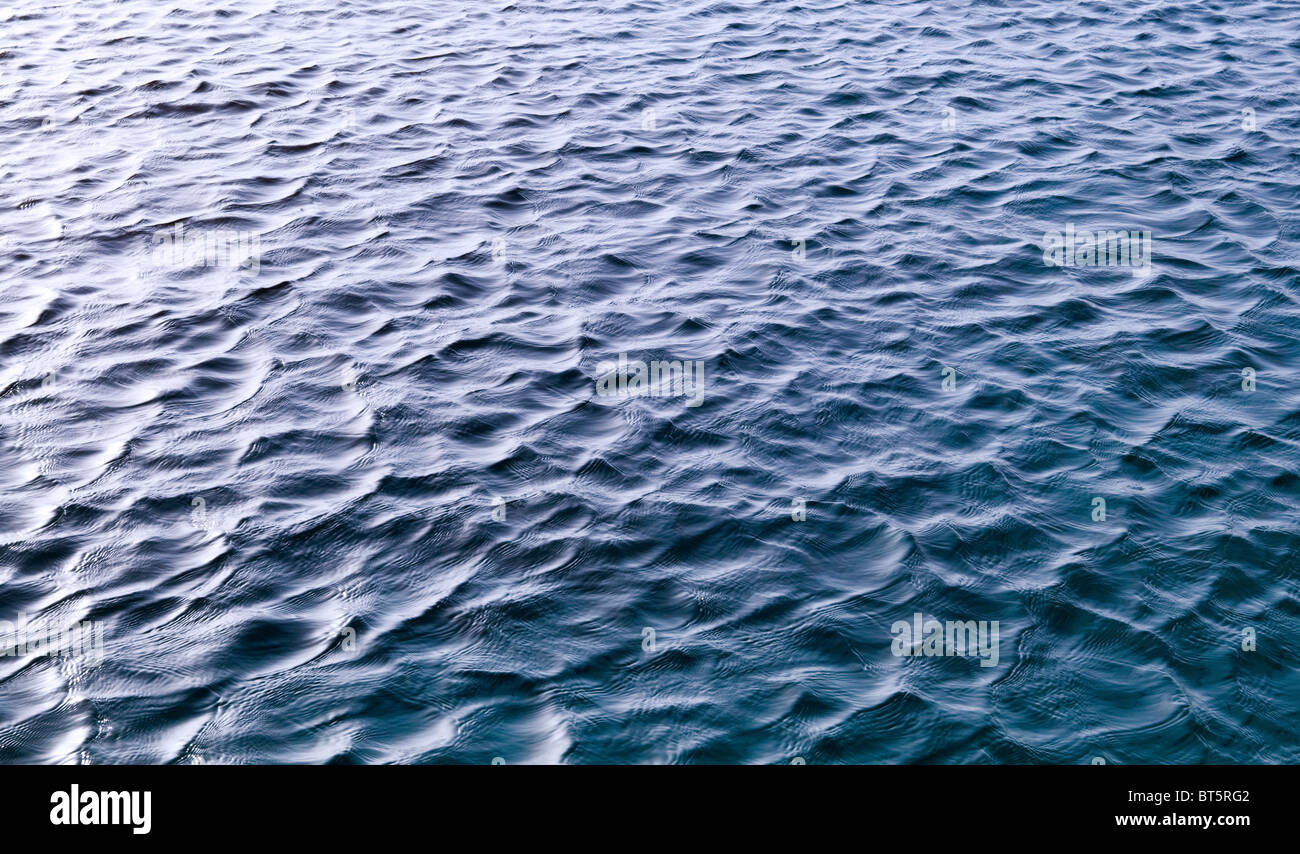 Acqua di mare per lo sfondo o texture Foto Stock