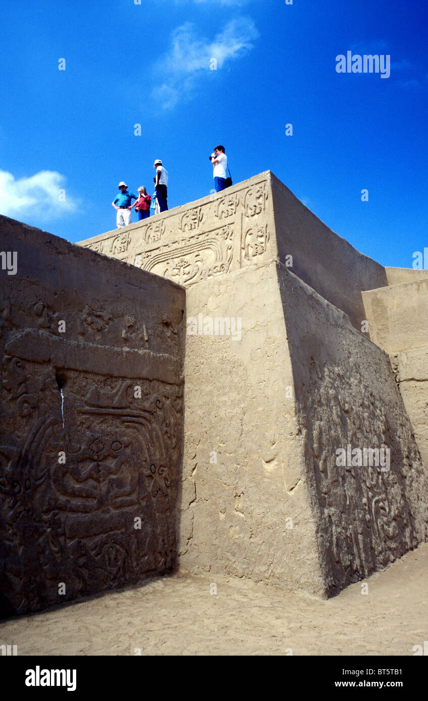 Tempio del drago, Trujillo, Perú Foto Stock