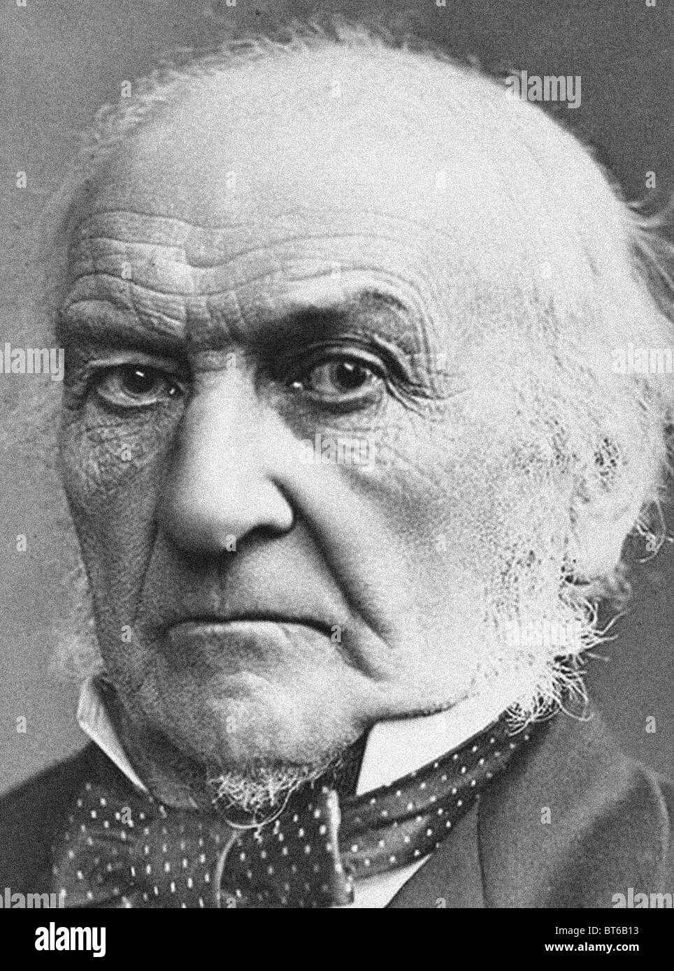 William Ewart Gladstone FRS FSS (29 dicembre 1809 - 19 Maggio 1898) era un liberale britannico statista e quattro volte Primo Ministro. Foto Stock